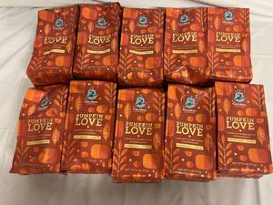 10 Bags of Caribou Pumpkin Love Coffee