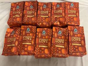 10 Bags of Caribou Pumpkin Love Coffee