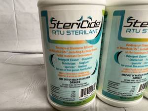 4 Bottles of SteriCide RTU Sterilant