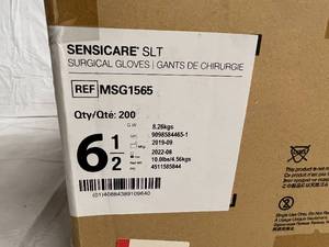 4 x 50ct Boxes of Sensicare Surgical Gloves - Large