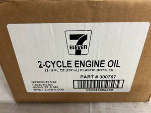 12 - 8oz Bottles of 2-Cycle Engine Oil