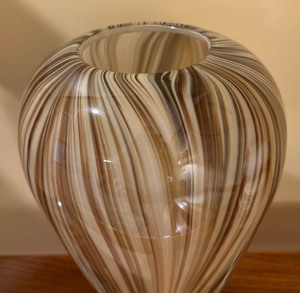Art Glass Style Vase