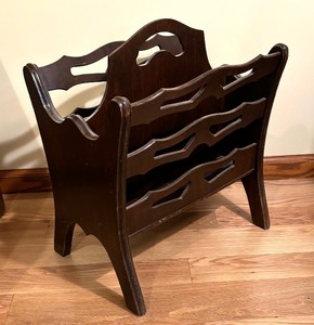 Vintage Literature Stand