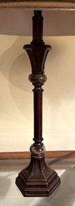 Table Lamp with Dragonfly Motif Shade