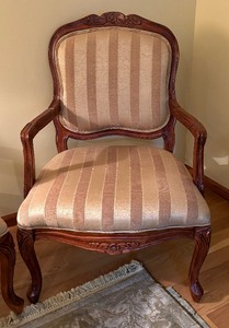 Pair of Elegant Vintage Armchairs