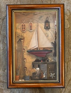 Nautical Shadow Box Style Wall Decor