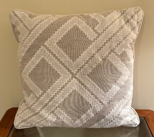 Two Decorative Accent Pillows