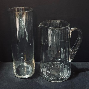 Crystal and Clear Glass Grouping