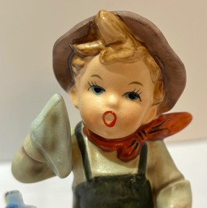 Vintage Napcoware Boy Chopping Wood Figurine