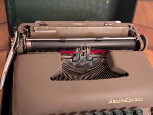 Smith Corona Sterling Portable Typewriter