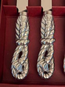Arthur Court Rope Steak Knife Set