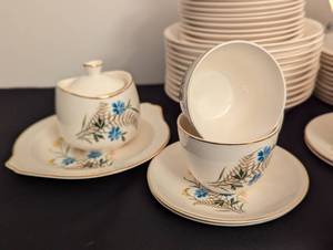 Paden City Bluebell Dish Set
