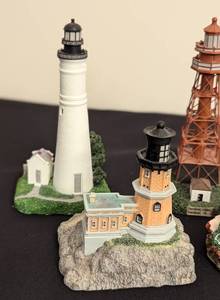Assorted Lighthouse Figurines