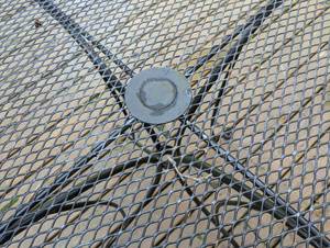 Round Metal Patio Table
