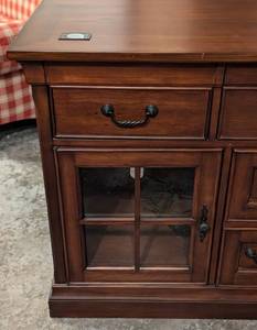 Aspen Home Console Cabinet with iPhone Charging Dock