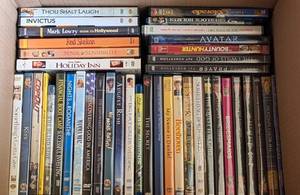Assorted DVDs and CDs