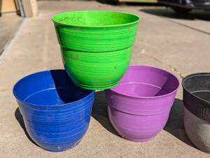 Plastic Patio Planters
