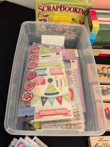 Large Assortment of Crafting Supplies