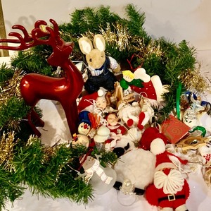 Vintage Holiday Ornaments and Decor