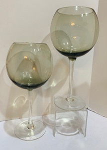 Whimsical Wine Lot, Birdhouse Wine Rack, Smoked Wine Glasses and Gift Boxes