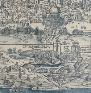 lot 60 image: Peregrinatio in Terram Sanctum Print