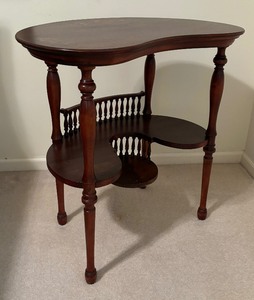 lot 64 image: Vintage Parlor  Library Table