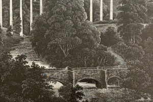 lot 67 image: Illustration of the Ellesmere Canal Print by Francis Eginton