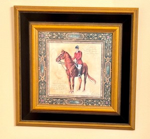 lot 31 image: Pair of Vintage Framed Equestrian Prints