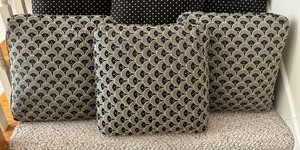 lot 99 image: Amazing Accent Pillows and Throw Blankets