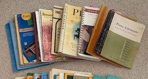 lot 100 image: Grand Grouping of Music Books
