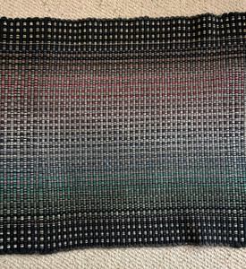 lot 114 image: Wonderful Woven Rug