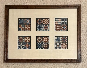 lot 144 image: Two Framed Needlepoint Works of Art