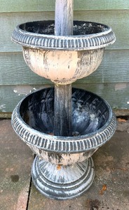 lot 237 image: Awesome 3 Tier Resin Planter Stand