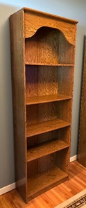 lot 132 image: Lovely Solid Wood Vintage Bookcase