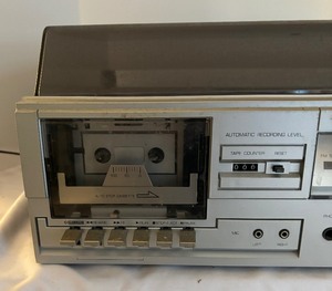 lot 317 image: Panasonic PLL Multiplex Circuit SE-1510 Radio Cassette Deck and Turntable