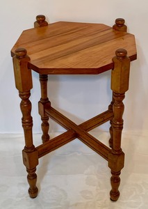 lot 261A image: Petite Vintage Wooden Side Table
