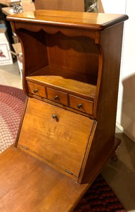 lot 383 image: Vintage Secretary Desk