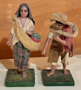 lot 449 image: Ethnic Figurines from Hungary and Mexico