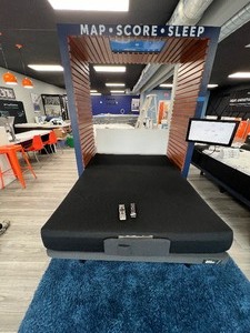 Dream Mapping System with queen foam mattress & Tempur-Ergo adjustable base w remote