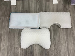 3 Pillows, 2 are Malouf Carbon Cool Pillows