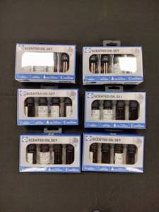 (6) Sealy Aroma Therapy White Tea Oil 4-pc Set