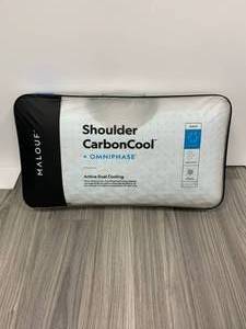 Malouf Shoulder CarbonCool active dual cooling pillow Queen