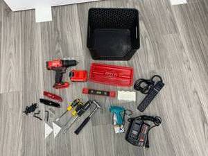 Craftsman 20V Cordless Drill Plus other misc tools