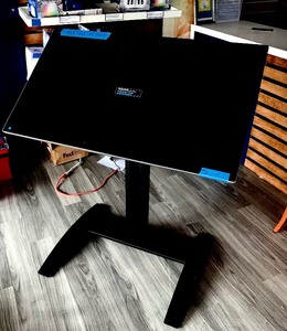 Elo Touch Screen TV on adjustable stand