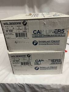 lot 3 image: 2x 100 Can Liners 38x58 .80mil Grade Extra Heavy