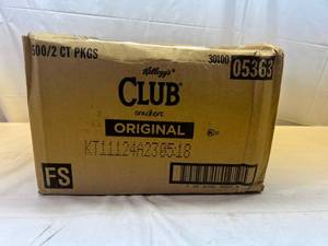 lot 9 image: 5002ct Pkgs Orignal Club Crackers