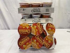 lot 16 image: 4x 6pks Honeynut Cheerios on the Go