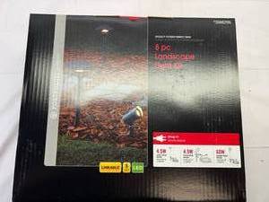 lot 53 image: Portfolio 8pc Landscape Light Kit-Specialty Textured Bronze Finish