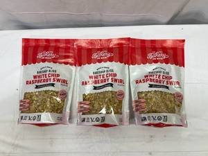 lot 82 image: 3x 11oz Bakery on Main Granola-White Chip Raspberry Swirl