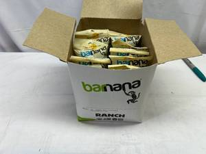 lot 84 image: 10x 1.5oz Organic Crunch Plantain Nuggets-Ranch Flavor